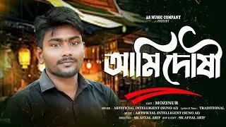 আমি দোষী | Ami Doshi | Bangla heart touching song| singer - artificial intelligent