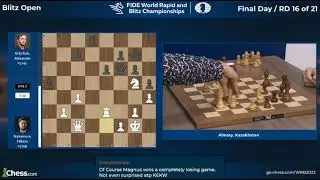Hikaru Nakamura VS Alexander Grischuk. 2022 fide world blitz chess championship