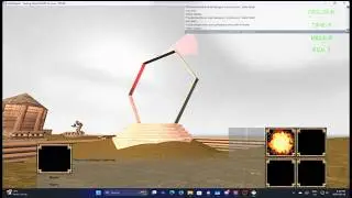 Testing the portal in my game #coppercube6 #coppercube #gameplay #indiegame #indiegamedevlog