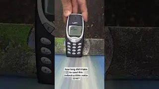 sanding the indestructible nokia 3310 #nokia #nokia3310 #indestructible #satisfying #oddlysatisfying