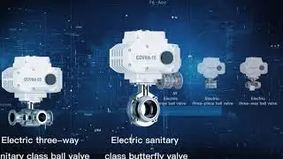 The working principle of motorized valve