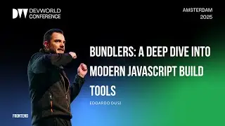 Edoardo Dusi - Bundlers a deep dive into modern JavaScript build tools