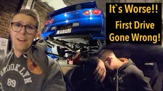 Installed a Broken RB Transmission?! Skyline Transmission Swap pt.2