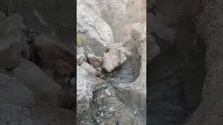 Shocking Natural Hot Water Spring on the Way to Gilgit, Hot Water / Boiling / Shocking