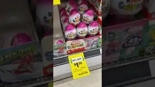Kinder Ovo $1,70 no supermercado na Austr&aacute;lia 🇦🇺 T&aacute; barato ou caro?