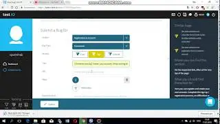 how to add a bug to the test.io / как добавить баг на test.io