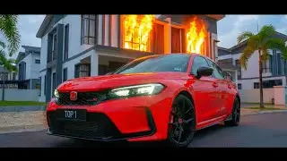 RED HONDA CIVIC FL5 TYPE R - CINEMATIC 4K