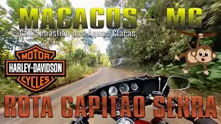 RIDE ROTA CAPIT&Atilde;O SENRA MACACOS MG HARLEY DAVIDSON ULTRA LIMITED