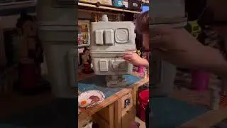 Let&rsquo;s make a Gonk Droid out of junk! #scratchbuild #starwars #droid #robot #fyp