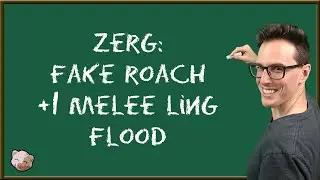 StarCraft 2 Coaching | Zerg: Fake Roach +1 Melee Ling Flood