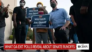 What Georgia's exit polls reveal about voters ahead of Senate runoffs