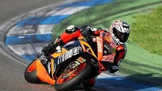 Linck Racing Crash mit Honda CBR 1000 RR  SC57 Speer Racing Hockenheim 22.04.2014
