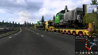 Heavy duty load in ETS 2 (60 Tonnes)