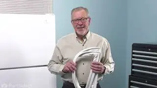 Whirlpool Refrigerator Repair - How to Replace the Freezer Door Gasket (Whirlpool # WP61004007)