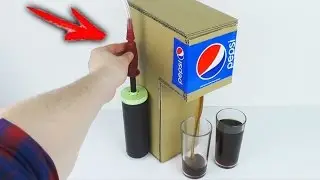 How to Make PEPSI Soda Fountain Machine Using the Pump for Balloon