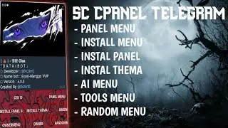 SC CPANEL TELEGRAM NEW TERBARU 2025!!