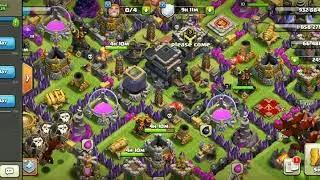 Th9 attack strategy of drag + loons + lightning spell = 100%