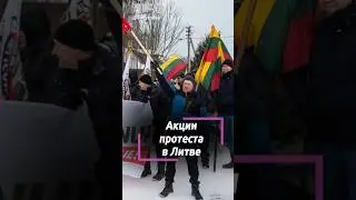 ВИЛЬНЮС В БЕШЕНСТВЕ: литовцы протестуют против полигона НАТО на границе Беларуси