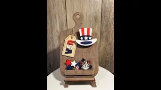 Interchangeable Wooden Cutting Board