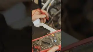 Solenoid valve testing with multimeter