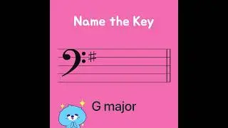 Music Theory Grade 1 Quiz (Part 8.2) - Key Signatures (Major)