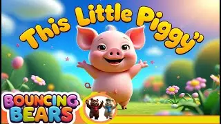 This Little Piggy 🐷 | Funny Kids Rhyme | Nursery Rhymes for Kids