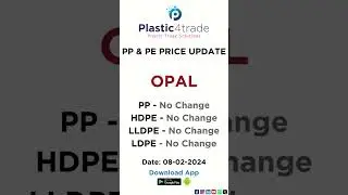 Latest Polymer Price Updates #PE #PP #HDPE #LDPE #LLDPE #GPPS #HIPS - Plastic4trade