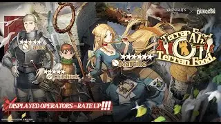 Delicious on Terra - Arknights X Dungeon Meshi Collab - Terran Food ah Banner