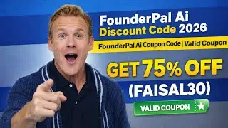 Founderpal Ai Discount Code 2026 | FounderPal Ai Coupon Code | Valid Coupon (FAISAL30) Get 75% Off