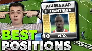 LIGHTNING -  BEST POSITIONS! Striker, Defender or Midfielder? Which is BEST for ABUBAKAR?