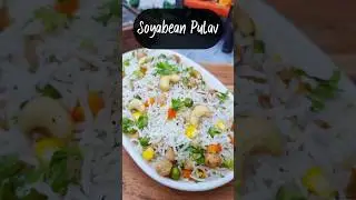 Veg Pulao | Veg Fried Rice | Protein Pulao | Soybean