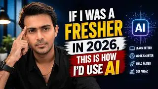 If I Was a Fresher in 2026, This Is How I&rsquo;d Use AI | Tamil + English #artificialintelligence #jobs