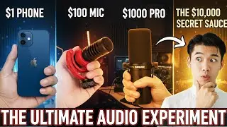 Сравнение микрофонов iPhone и SM7B для вокала.