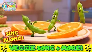 The Peas And Carrots Song + More  | Happy Kids Songs & Nursery Rhymes For Children Ages 1-6