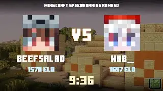 BeefSalad VS nhb |  Happy New Year | MCSR Ranked