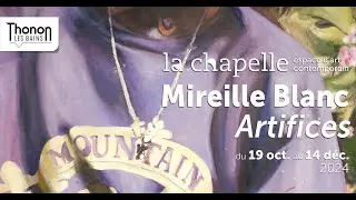 Rencontre avec Mireille Blanc &agrave; La chapelle - Espace d'art contemporain &agrave; Thonon-les-Bains