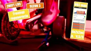 Zwift LIVE trening vo2max open map