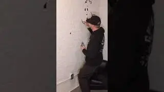 Minimal Mural Partial Repaint (NO-GHOST Logo)