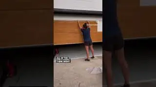 Переворот в пляжном бунгало! Обновление гаражных ворот с помощью магнитов garageskins.com! Быстра...