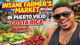 Безумный фермерский рынок в Пуэрто-Вьехо, Коста-Рика 🇨🇷
