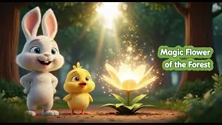 🌺 Bunny & Chick&rsquo;s Magical Forest Adventure 🐰🐤 | Friendship, Teamwork & Magic Flower #kids story