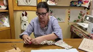 Pano de prato - Frutas aplicadas no Patchwork