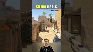 Sh1ro's USP-S Dominates on Mirage | September FACEIT 2025!💀 #cs2 #sh1ro #gamingshorts