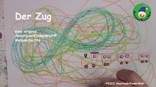 Der Zug - Malgeschichte