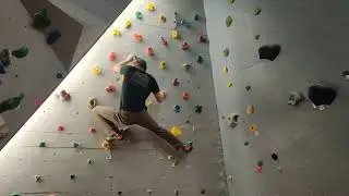 Kyle S. climbing the Alphabet Challenge in 39 seconds!