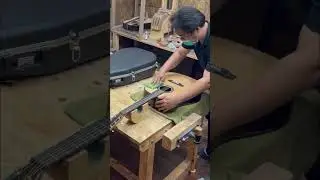 Lamduan Guitar 🇹🇭 #guitar  #guitarcustom #guitarhandmade