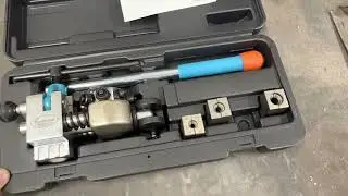 Eastwood brake line flare tool unboxing