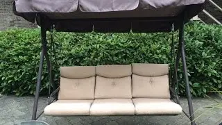 Fred Meyers Patio Swing Cushions, Seat Support and Canopy Fabric Replacement