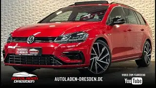 VW Golf R 2.0TSI VARIANT 4MOTION Fahrzeugpräsentation Autoladen Dresden