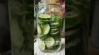 Hot Honey Quick Pickles